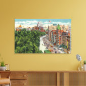 Toile Vue générale de la rue Tremont (Insitu(Salon))