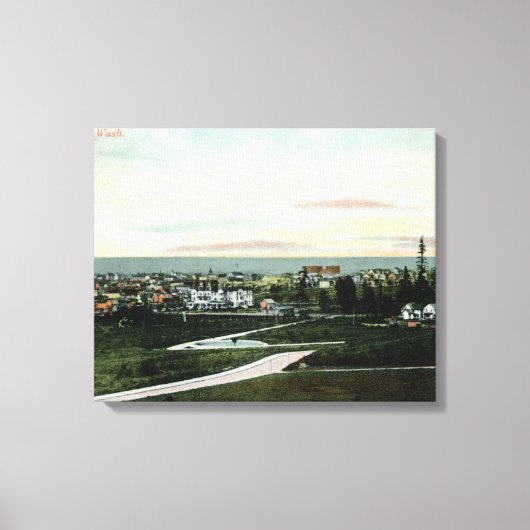 Toile Vue générale de la ville (Recto)