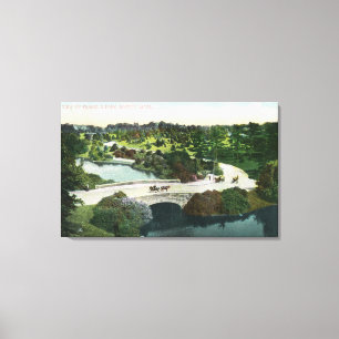 Toile Vue générale de parc de Franklin