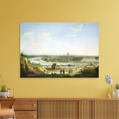 Toile Vue générale de Paris depuis la colline Chaillot (Insitu(Salon))