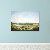 Toile Vue générale de Paris depuis la colline Chaillot (Insitu (Plancher de Bois))