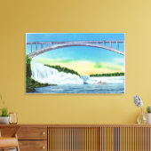 Toile Vue générale des chutes et de l'arc-en-ciel (Insitu(Salon))