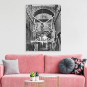 Toile Vue générale du vestibule (Insitu(Salon))