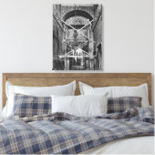 Toile Vue générale du vestibule (Insitu(Chambre))
