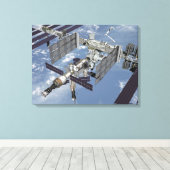 Toile Vue générée par ordinateur 8 (Insitu (Plancher de Bois))