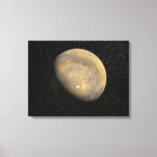 Toile Vue globale de Mars (Recto)