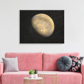 Toile Vue globale de Mars (Insitu(Salon))