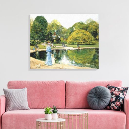 Toile Vue historique de Central Park (New York) (Insitu(Salon))