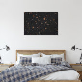 Toile Vue infrarouge à champ ultra profond de Hubble (Insitu(Chambre))