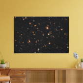 Toile Vue infrarouge à champ ultra profond de Hubble (Insitu(Salon))