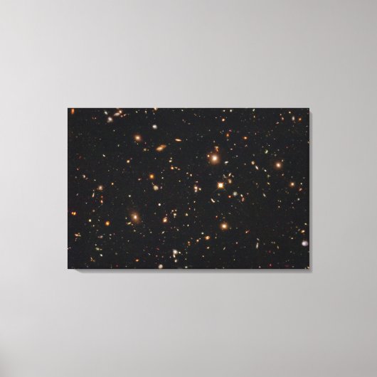 Toile Vue infrarouge à champ ultra profond de Hubble (Recto)