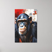 Toile Vue intense du Chimpanzé (Recto)