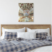 Toile Vue intérieure de la chapelle Sixtine (Insitu(Chambre))