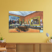 Toile Vue intérieure de la salle de pèlerinage (Insitu(Salon))