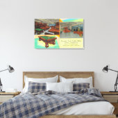 Toile Vue intérieure de la table de billard Newark (Insitu(Chambre))