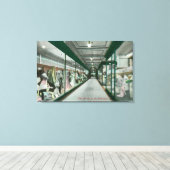 Toile Vue intérieure de l'arcade de l'Emporium (Insitu (Plancher de Bois))