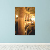 Toile Vue intérieure de l'Opéra vers l'extérieur (Insitu (Plancher de Bois))