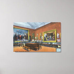 Toile Vue intérieure de pèlerin Hall