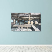 Toile Vue intérieure de South Side Band Mill (Insitu (Plancher de Bois))