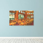 Toile Vue intérieure du faisan d'or (Insitu (Plancher de Bois))