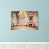 Toile Vue intérieure du Grand Salon (Insitu (Plancher de Bois))