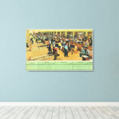 Toile Vue intérieure du Sunset Bowling Center 2 (Insitu (Plancher de Bois))