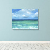 Toile Vue mer 273 (Insitu (Plancher de Bois))