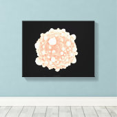 Toile Vue Microscopique De La Cellule Cancer Pancréatiqu (Insitu (Plancher de Bois))