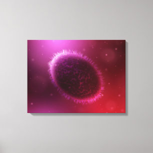 Toile Vue Microscopique De Samllpox 1
