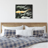 Toile Vue Microscopique De Sperm Voyageant (Insitu(Chambre))