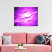 Toile Vue Microscopique Des Cellules Sperm Masculines (Insitu(Salon))