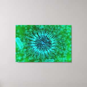 Toile Vue Microscopique Des Dendrimers 3