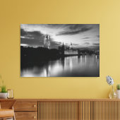 Toile Vue nocturne de Big Ben (Insitu(Salon))