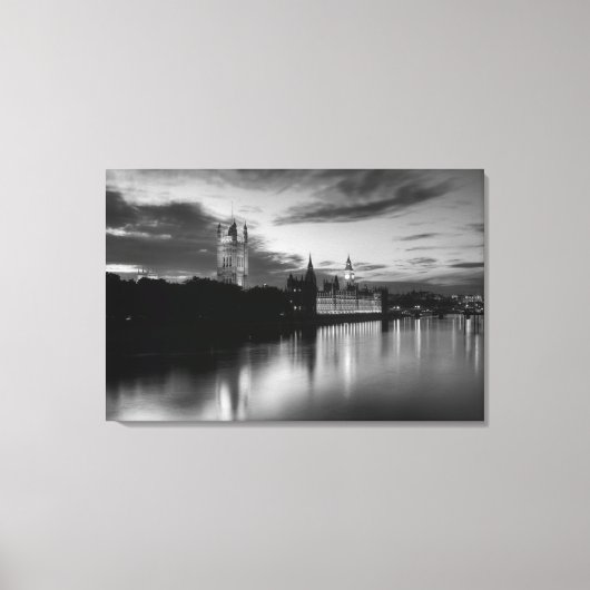 Toile Vue nocturne de Big Ben (Recto)