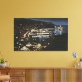 Toile Vue nocturne de la baie d'Avalon (Insitu(Salon))