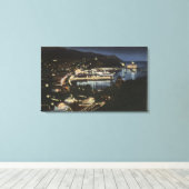 Toile Vue nocturne de la baie d'Avalon (Insitu (Plancher de Bois))