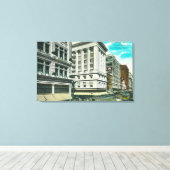 Toile Vue nord de Broadway à partir de la huitième (Insitu (Plancher de Bois))