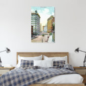 Toile Vue nord de la deuxième avenue de Pike Street (Insitu(Chambre))