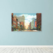 Toile Vue nord de Main Street (Insitu (Plancher de Bois))