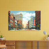 Toile Vue nord de Main Street (Insitu(Salon))