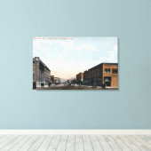 Toile Vue Nord depuis l'avenue Wenatchee (Insitu (Plancher de Bois))