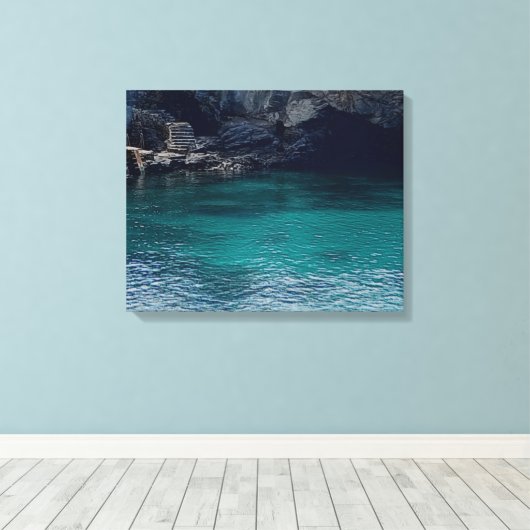 Toile Vue océan (Insitu (Plancher de Bois))