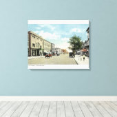 Toile Vue ouest de State Street (Insitu (Plancher de Bois))