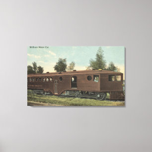 Toile Vue Pacifique d'automobile de RailroadMcKeen des