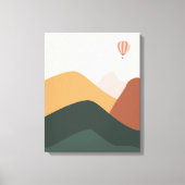 Toile Vue panoramique du ballon (Recto)