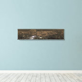 Toile Vue panoramique sur Mars 3 (Insitu (Plancher de Bois))