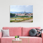 Toile Vue Panoramique Sur Vienne Autriche Du Belvedere (Insitu(Salon))