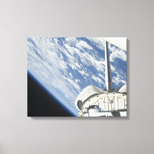 Toile Vue partielle de Space Shuttle Endeavor (Recto)