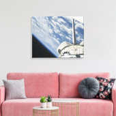 Toile Vue partielle de Space Shuttle Endeavor (Insitu(Salon))