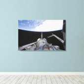 Toile Vue partielle du noeud Tranquilité (Insitu (Plancher de Bois))